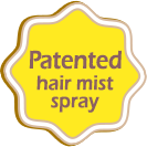 Patented hair mist spray